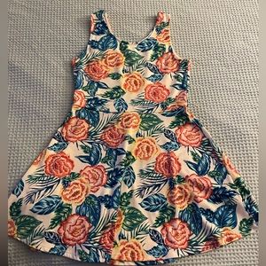DIVIDED: H&M Floral Mini Dress size 12